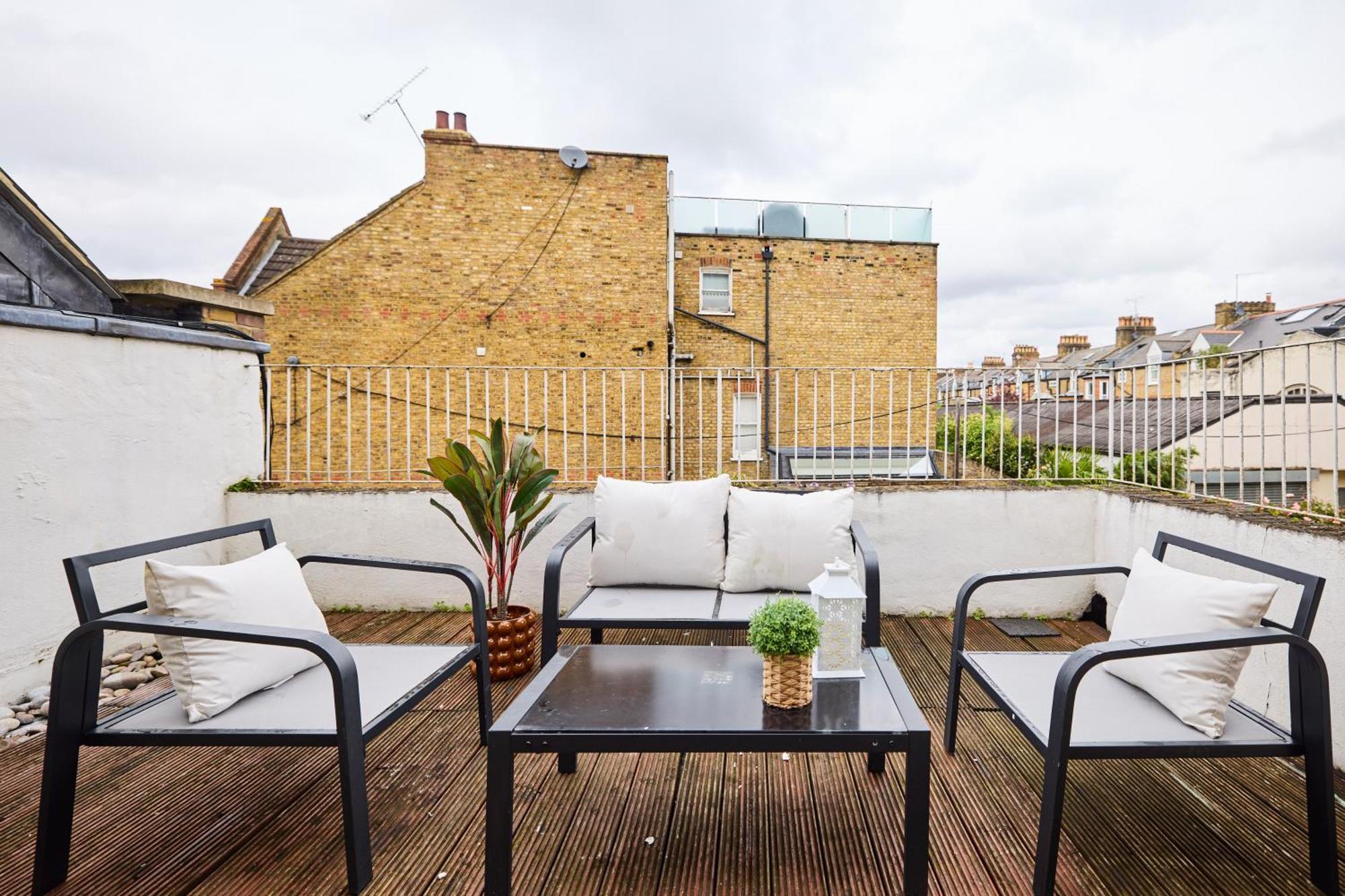 The Clapham Place - Prestigious 1bdr Flat With Terrace Appartamento