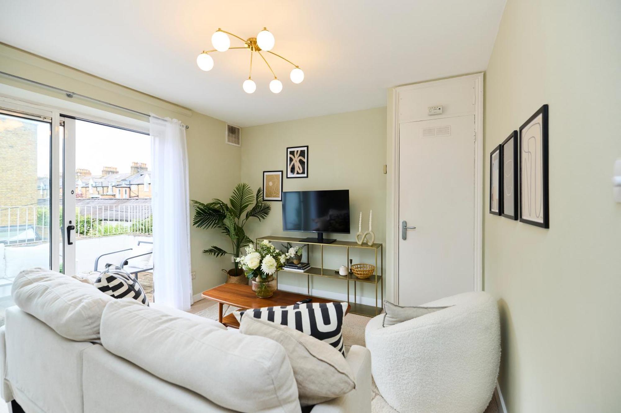 The Clapham Place - Prestigious 1bdr Flat With Terrace Appartamento Londra
