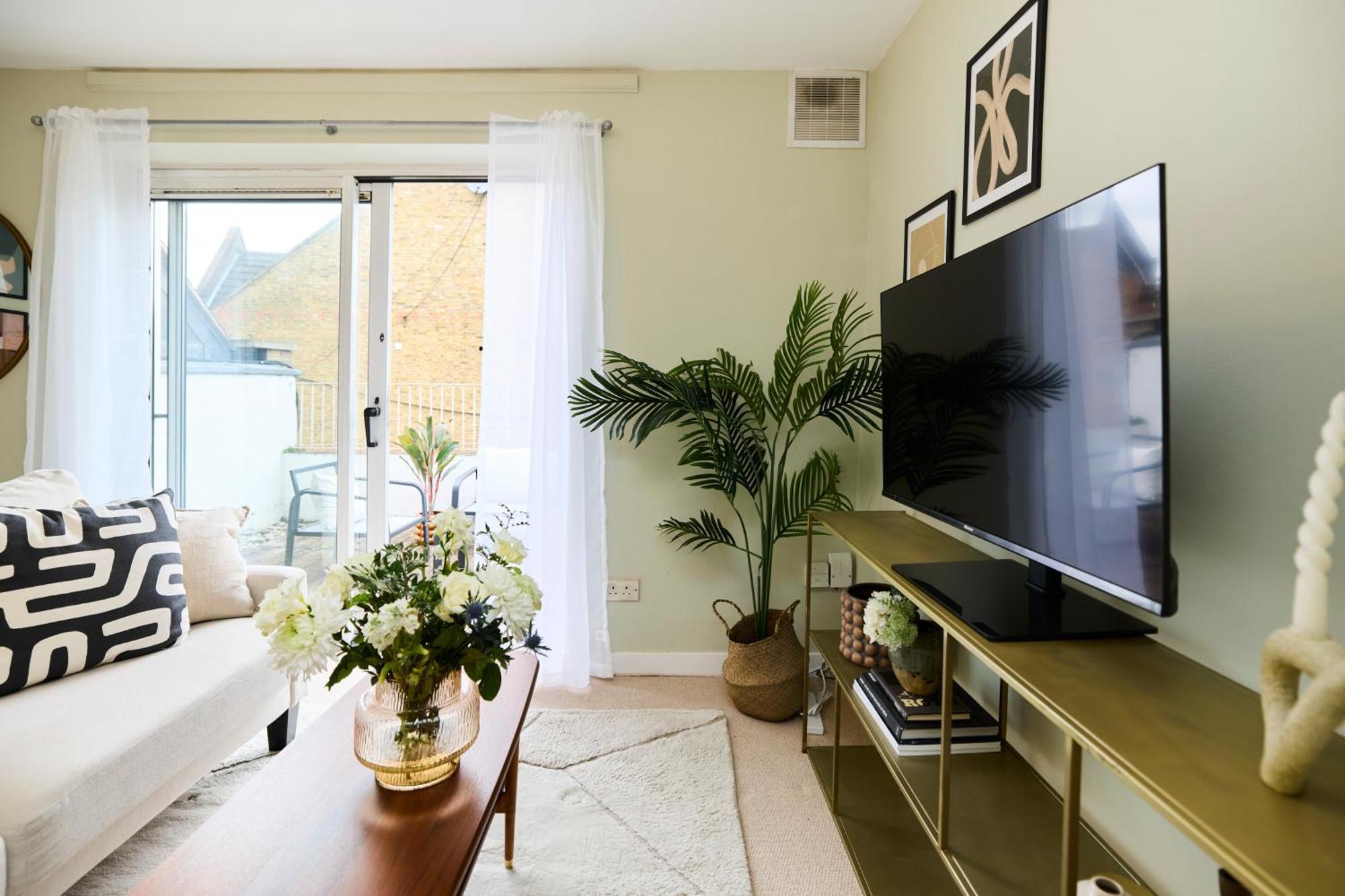 The Clapham Place - Prestigious 1bdr Flat With Terrace Appartamento Londra